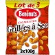 Benenuts Cacahuètes grillées à sec 3x100g 300g