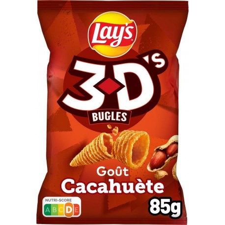 3d Lay S Biscuits apéritifs goût cacahuète 3D LAY'S