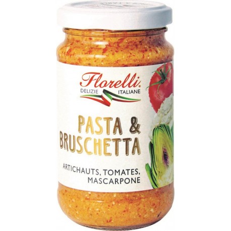 Florelli Sauce artichauts tomate mascarpone 190g