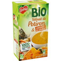 Liebig Soupe bio Velouté potiron graines de courge