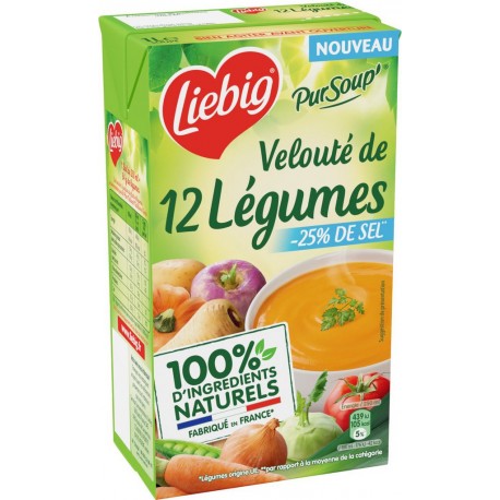 Liebig Soupe Velouté de 12 légumes