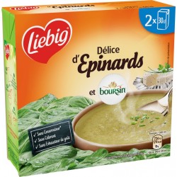 Liebig Soupe épinards et boursin