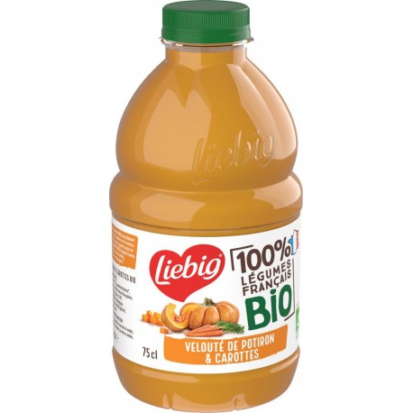 Liebig Velouté de potiron et carotte Bio