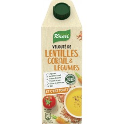 Knorr Velouté lentilles corail & légumes