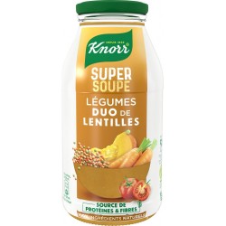 Knorr Soupe vegan légumes et duo de lentilles