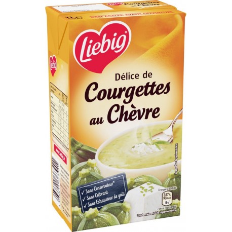 Liebig Soupe courgette chèvre