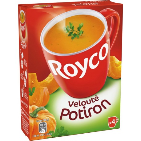 Royco Soupe déshydratée Velouté Potiron 4x200ml 80cl