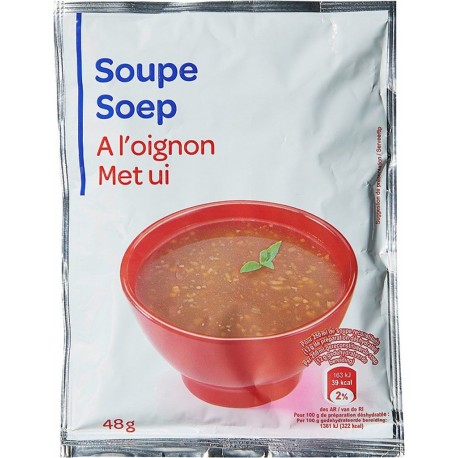 Pp Blanc Soupe déshydratée à l'oignon