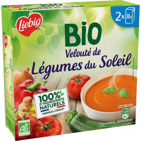 Liebig Soupe de légumes du soleil bio