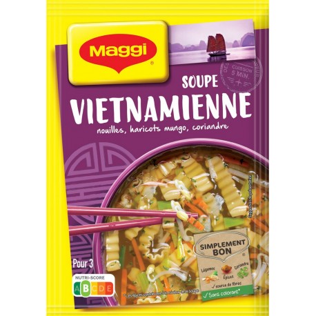 Maggi Soupe déshydratée nouilles soja coriandre