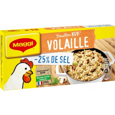 Maggi Bouillon volaille sel réduit