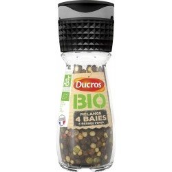 Ducros Mélance 4 baies Bio moulin 25g