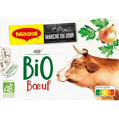 Maggi Kub Bouillon de bœuf Bio