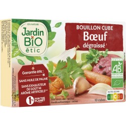 Jardin Bio Bouillons cubes bœuf Bio