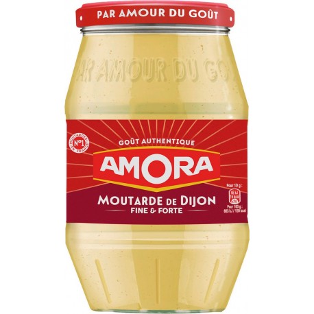 Amora Moutarde de Dijon fine & forte 915g