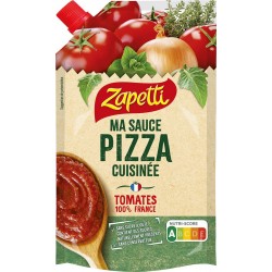 Zapetti Sauce tomate cuisinée pour pizza