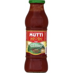 Mutti Purée de tomate au basilic