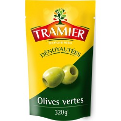 Tramier Olives vertes dénoyautées