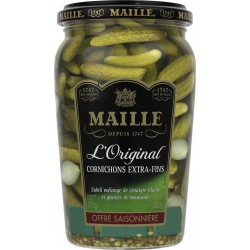 Maille Cornichons extra fins 380g égouttés 675g