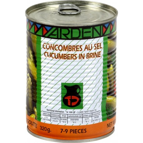 Yarden Concombres au sel casher