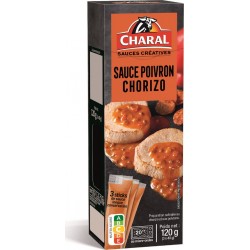 Charal Sauce poivron chorizo 120g