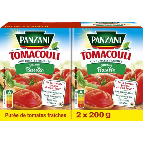 Panzani Sauce Tomacouli basilica