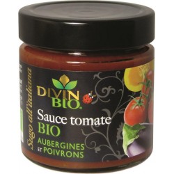 Divin Bio Sauce tomate poivrons aubergines