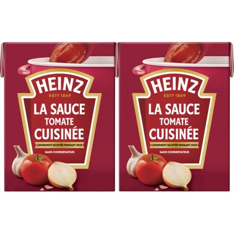 Heinz Sauce tomate ail & oignon