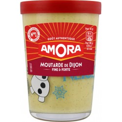 Amora Moutarde de Dijon fine & forte 195g