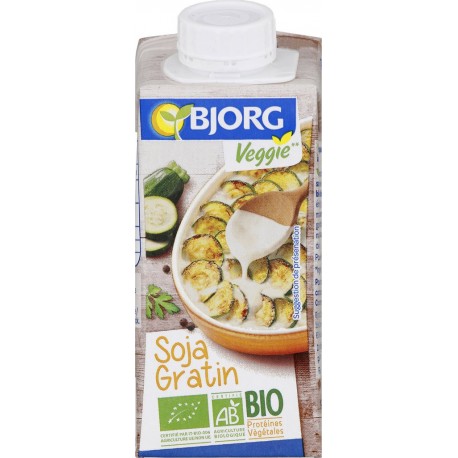 Bjorg Sauce soja cuisine gratin bio