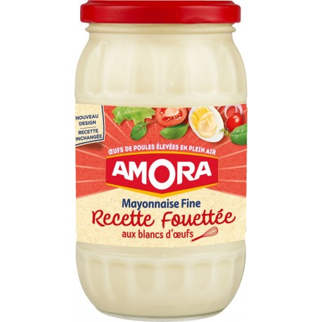 Amora Mayonnaise recette fouettée 465g