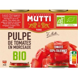 Mutti Pulpe de tomate en morceaux bio