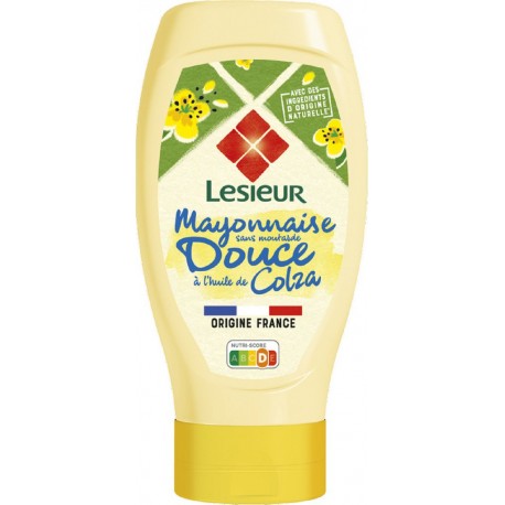 Lesieur Mayonnaise sans moutarde 425g