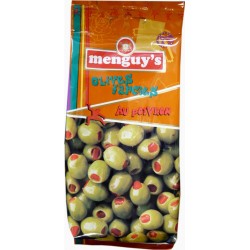 Menguy S Olives vertes farcies aux poivrons MENGUY'S