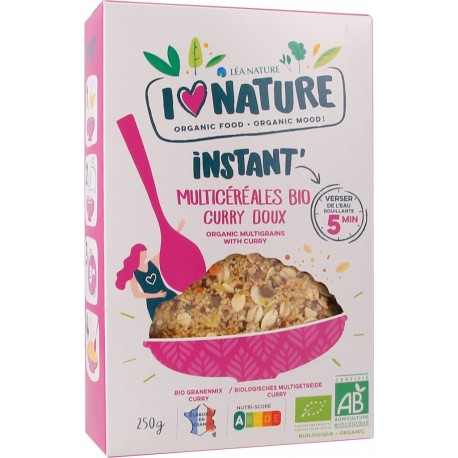 I Love Nature Céréales au curry doux Bio