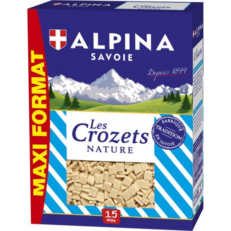 Alpina Savoie Pâtes crozets, nature 600g