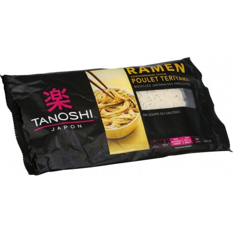 Tanoshi Nouilles Ramen saveur poulet teriyaki