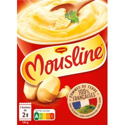 Mousline Purée en flocons 3x65g 195g