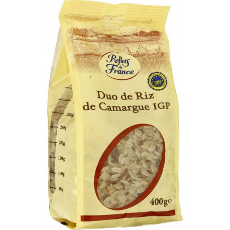 Igp Reflets De France Riz long de Camargue complet étuvé 400g