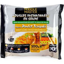 Noodle Master Nouilles instantanées soupe poulet Teriyaki