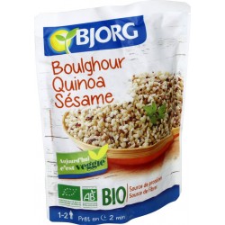 Bjorg Plat cuisiné boulghour quinoa sésame bio