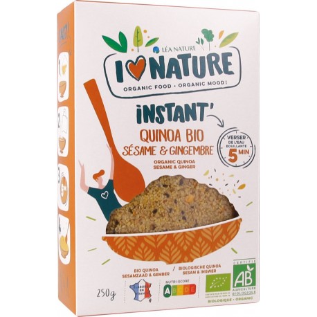 I Love Nature Quinoa sésame & gingembre Bio 250g