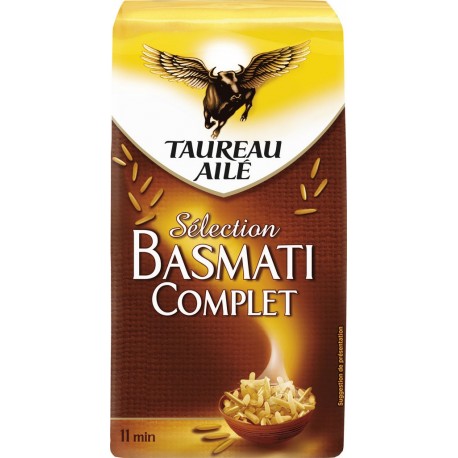 Taureau Aile Riz basmati complet 11mn 500g