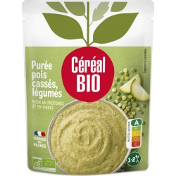 Cereal Purée pois cassés & légumes bio