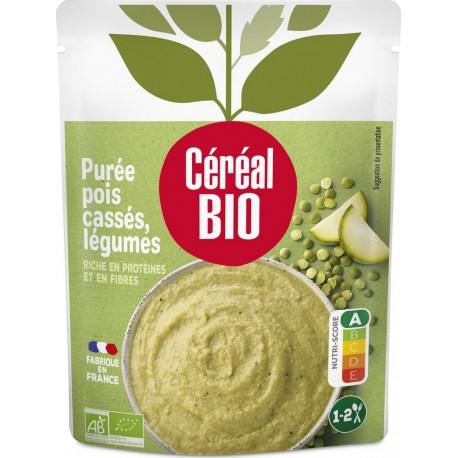 Cereal Purée pois cassés & légumes bio