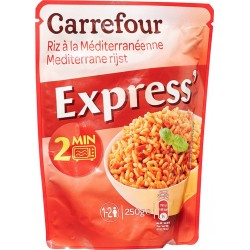 CRF Riz micro-ondes à la Méditerranéenne 2mn