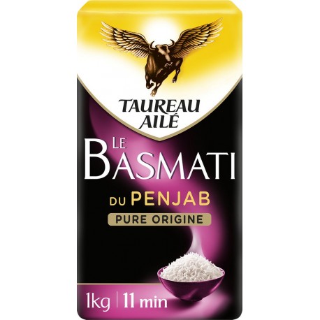 Taureau Aile Riz basmati du Benjab 11mn