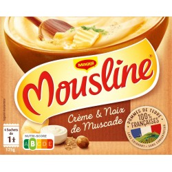 Mousline Purée en flocons crème & noix de Muscade 31,25g