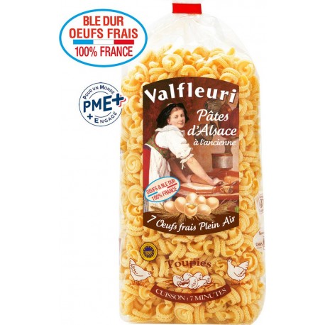 Valfleuri Pâtes toupies d'Alsace