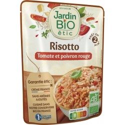 Jardin Bio Plat cuisiné micro-ondes Bio risotto 2mn